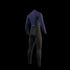 Mystic - Star FullSuit 5/3mm Double Fzip - Schwarz